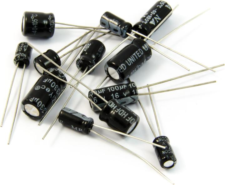 Produktbild Purecrea Elektrolyt Kondensator Set 120 Stück assortiert (Kondensator)