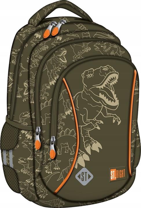 St. Right Rucksack mit 3 Fächern STRIGHT BP-26 T-Rex Junior