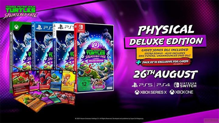 Actual product image Liquidbit TMNT: Splintered Fate - Pipin Hot Collectors Edition (Switch, DE)