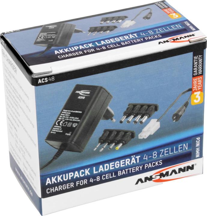 Immagine prodotto Ansmann Acs48 (1 pz., Specifico del dispositivo, Batteria + Caricabatterie)