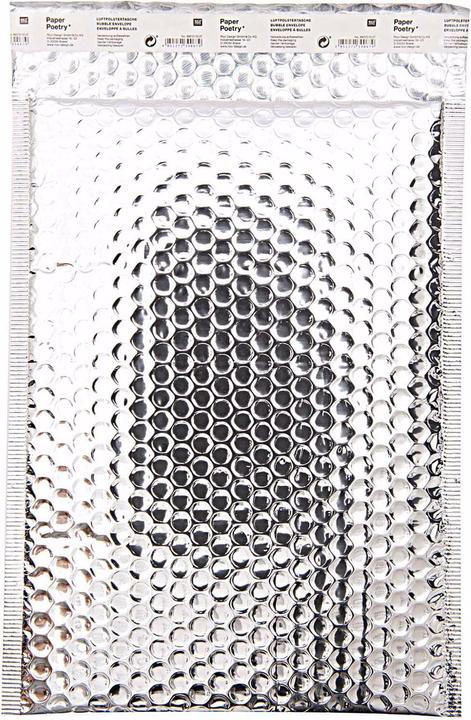 Produktbild Rico Design Versandtasche DIN C4 Silber, 1 Stück (1 x)