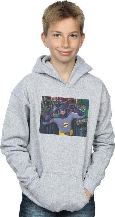 Actual product image Boys Batman TV Series Batdance Photo Hoodie (116)