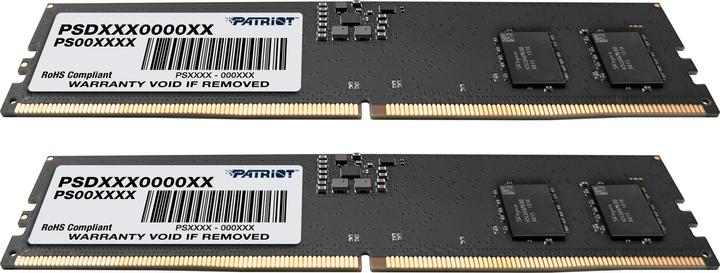 Actual product image Patriot D516GB 4800-40 Signature K2 PAT (PSD516G4800K) (2 x 8GB, 4800 MHz, DDR5 RAM, DIMM)