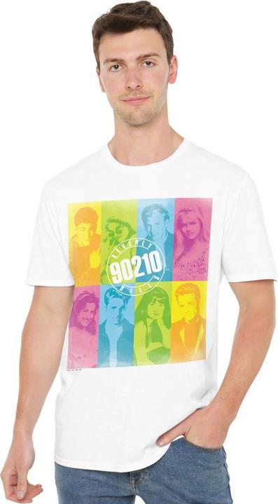 Actual product image 90210 Mens Color Block of Friends T-Shirt (S)