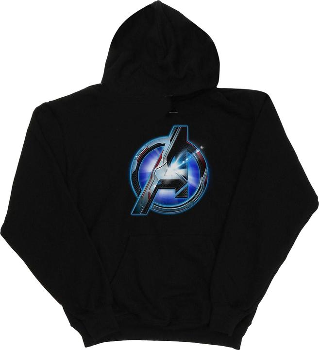 Actual product image Boys Avengers Endgame Glowing Logo Hoodie (140, 146)