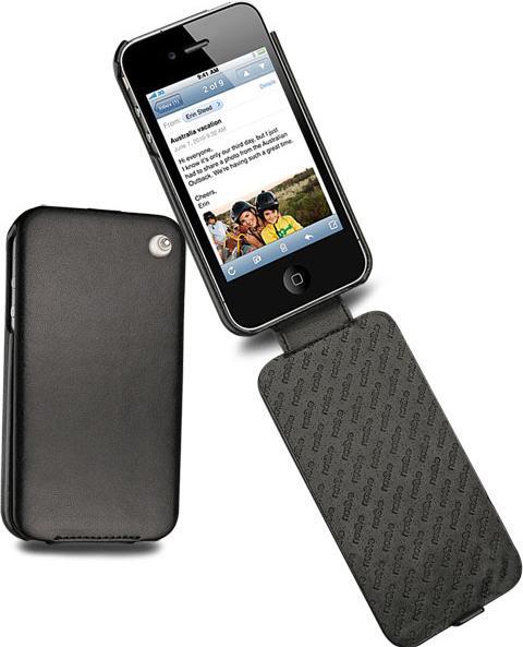 Actual product image Noreve Leather cover (Apple iPhone 4)