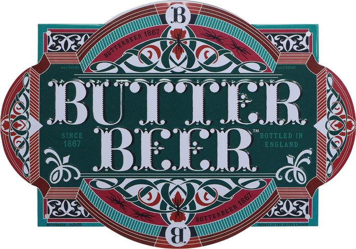 Produktbild Fanattik HARRY POTTER - Butter Beer - Metal Sign (28 x 20 cm)