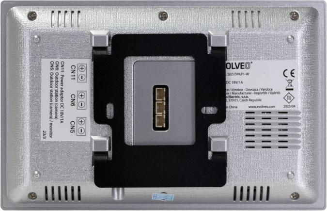 Image du produit Evolveo DoorPhone AP1- 2 vidéophone drátový s aplikací (WiFi, Ethernet)
