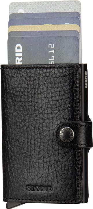 Produktbild Secrid Miniwallet Vegetable Tanned Black-Black
