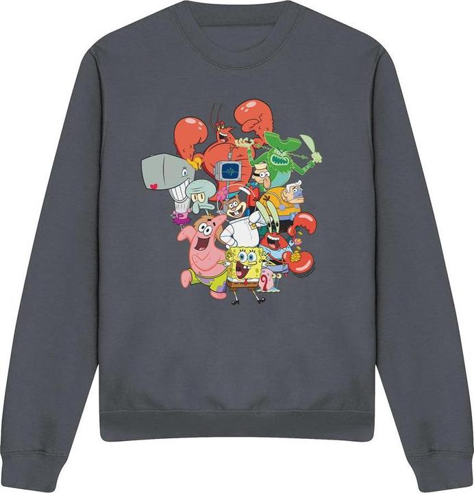 Spongebob Squarepants The Whole Gang Sweatshirt