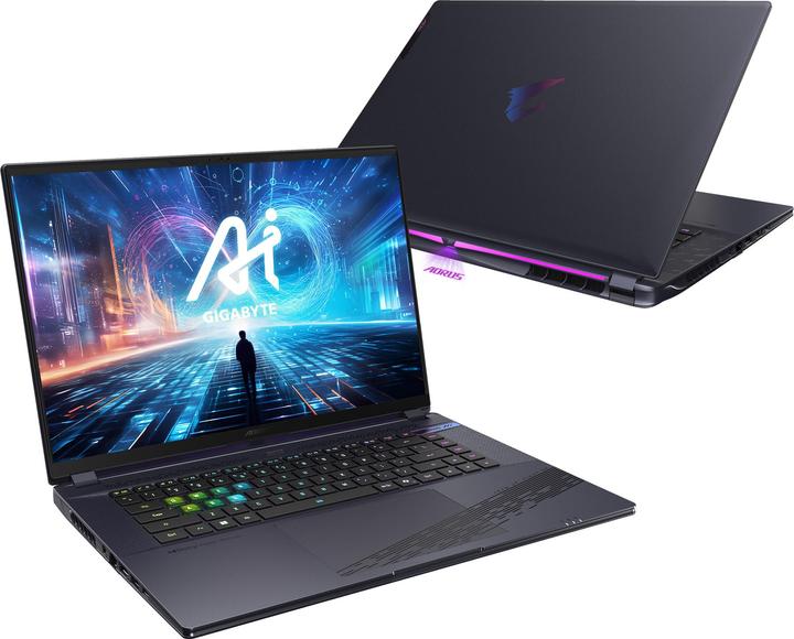 Actual product image Gigabyte Aorus 16X (16", Intel Core i9-14900HX, 32 GB, 2000 GB, DE)