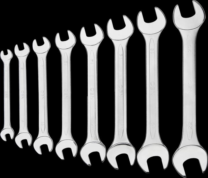 Image du produit Neo Clé plate des deux côtés 6-32 mm 12 pcs.