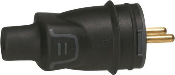Produktbild NoName Fiche borne à vis Legrand 2P+T 16A IK08 IP44 (Noir)