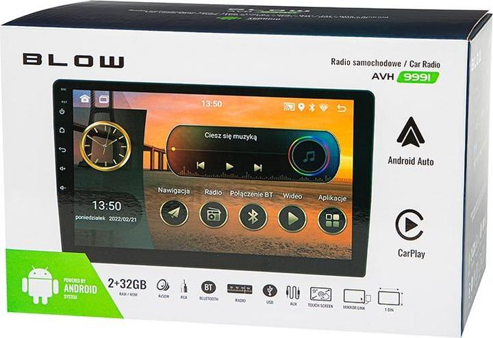 Actual product image Blow AVH-9991 (Apple Carplay, Android car)