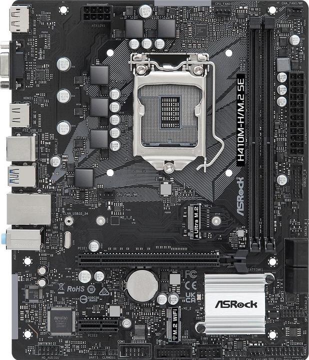 Immagine prodotto AsRock H410M-H/M.2 SE (LGA 1200, Intel H370, mATX)