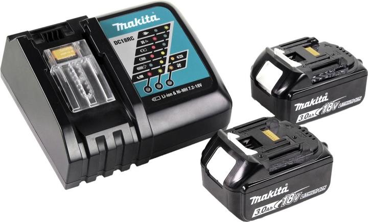 Actual product image Makita DTR 180 RFJ Battery rebar connector 18V Brushless for 0,8mm binding wire in Makpac + 2x 3,0Ah