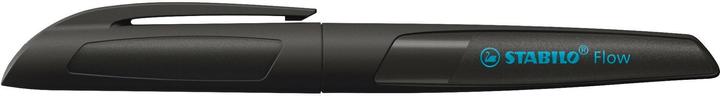 Produktbild STABILO Flow Kugelschreiber Schwarz (Schwarz, 5 x)