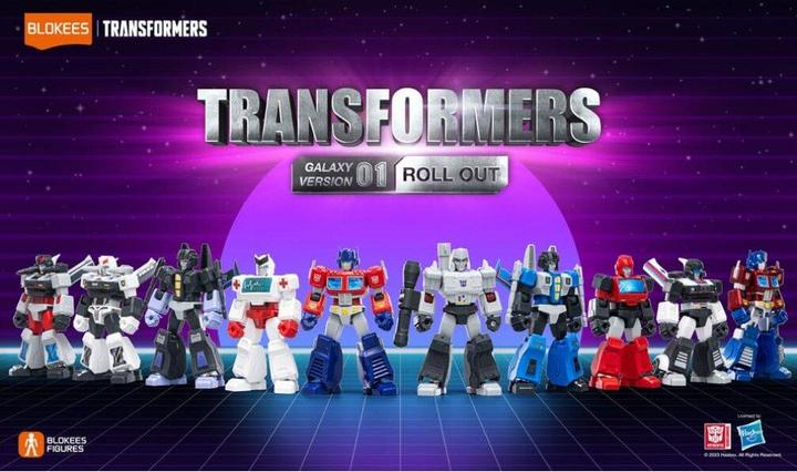 Immagine prodotto Blokees Transformers Kit di modellismo in plastica Galaxy Versione 01 Assortimento di rotoli (9)