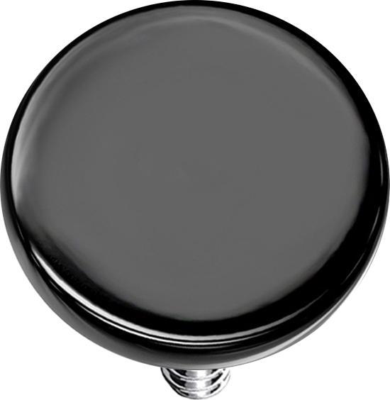 Produktbild Star Piercing Dermal Anchor Scheibe schwarz (ohne Messing, Chirurgenstahl 316L)