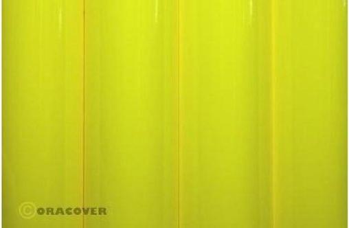 Produktbild Oracover Bügelfolie neongelb