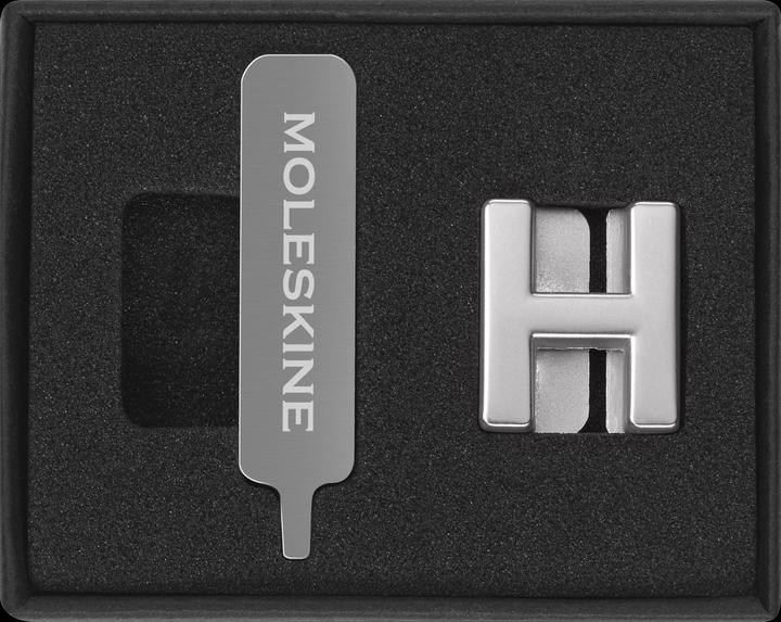 Produktbild Moleskine Pin Buchstabe H Silber (Kein Einband)