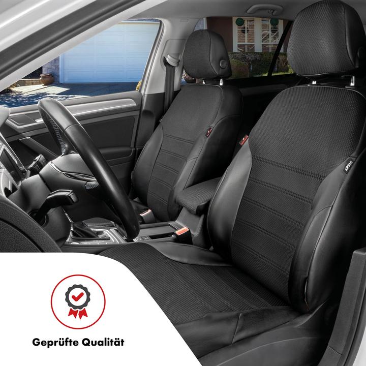 Image du produit Walser Housse de siège pour Hyundai ix35 (LM, EL, ELH) 08/2009-aujourd'hui, 2 housses de siège simples