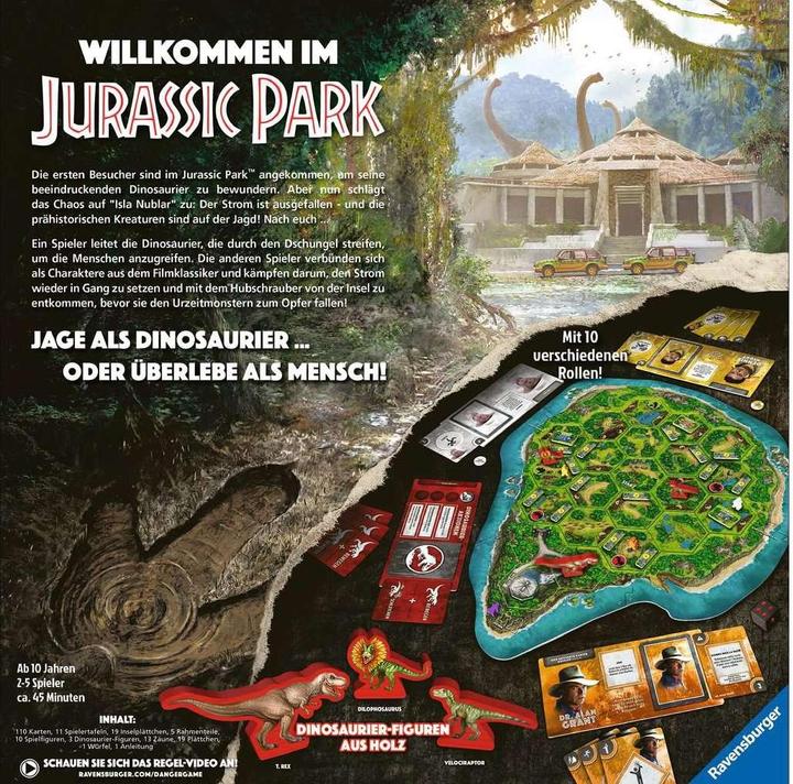 Image du produit Ravensburger Jurassic Park - Danger. (Allemand)