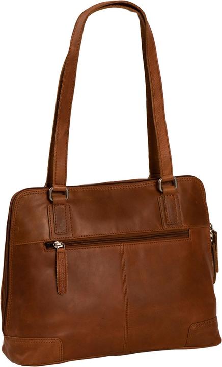 Actual product image The Chesterfield Brand Wax Pull Up shoulder bag leather 30 cm laptop compartment