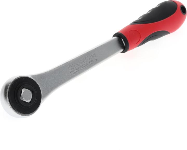 Produktbild Gedore Red red R60600006 2K-Zahnradknarre 1/2" 270mm Rückschwenkwinkel 12° (1/2")