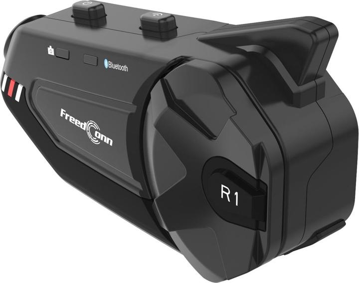 Actual product image FreedConn R1 PLUS E motorbike intercom Black (ANC, 4 h, Wireless)