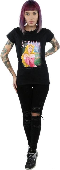 Actual product image Disney Womens/Ladies Sleeping Beauty Aurora Montage Cotton T-Shirt (XL)