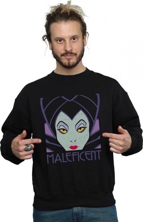 Produktbild Disney Maleficent Cropped Head Sweatshirt (S)