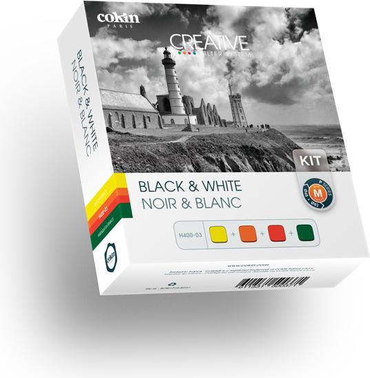 Actual product image Cokin U400-03 Black & White Kit incl. 4 filters (Effect filter, 100 mm)
