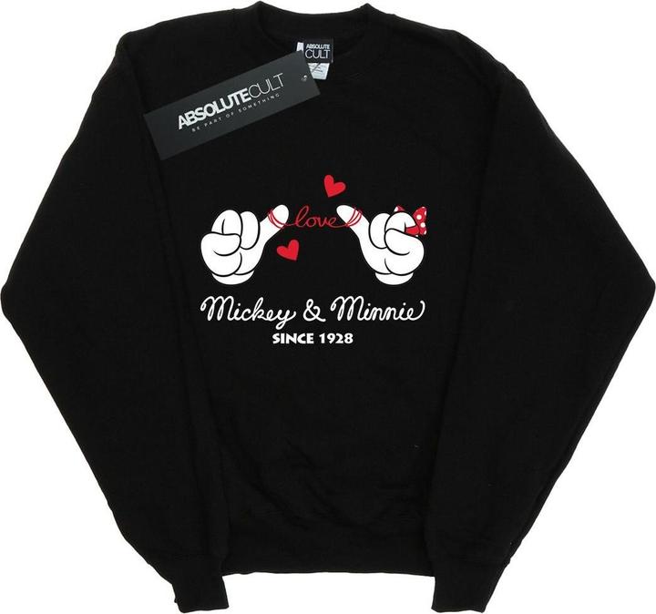 Immagine prodotto Disney Mickey Mouse Love Hands Felpa Donna (XL)
