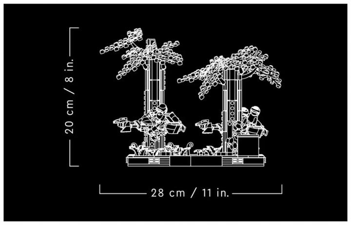 Produktbild LEGO Verfolgungsjagd auf Endor - Diorama (75353, LEGO Star Wars)