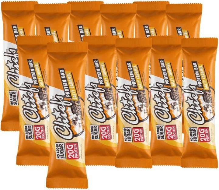 Immagine prodotto Chiefs Protein Bar (Caramel, 12 pz., 660 g)