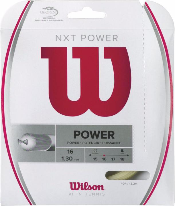 Wilson Tennissaiten NXT Power 16