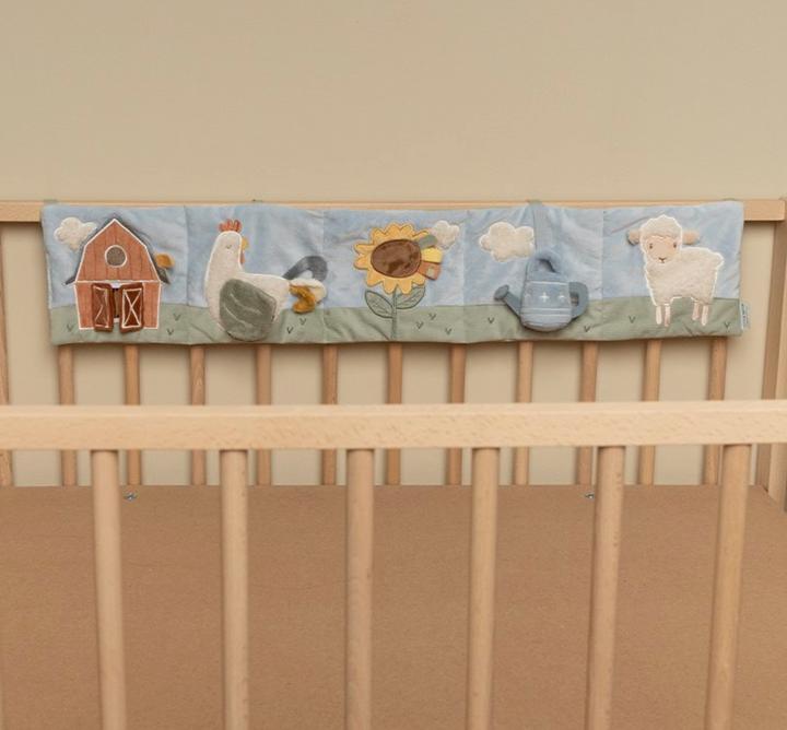 Actual product image Little Dutch Fabric book with activities for playpen Little Farm