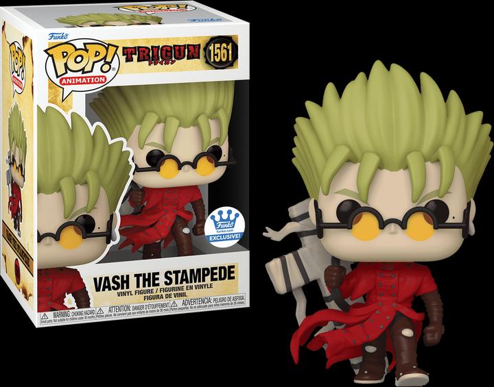 Produktbild Funko POP! Trigun Vash the Stampede with Punisher Cross Exclusive