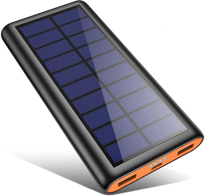 Actual product image Hetp Solar Powerbank 26800mAh, B-Orange