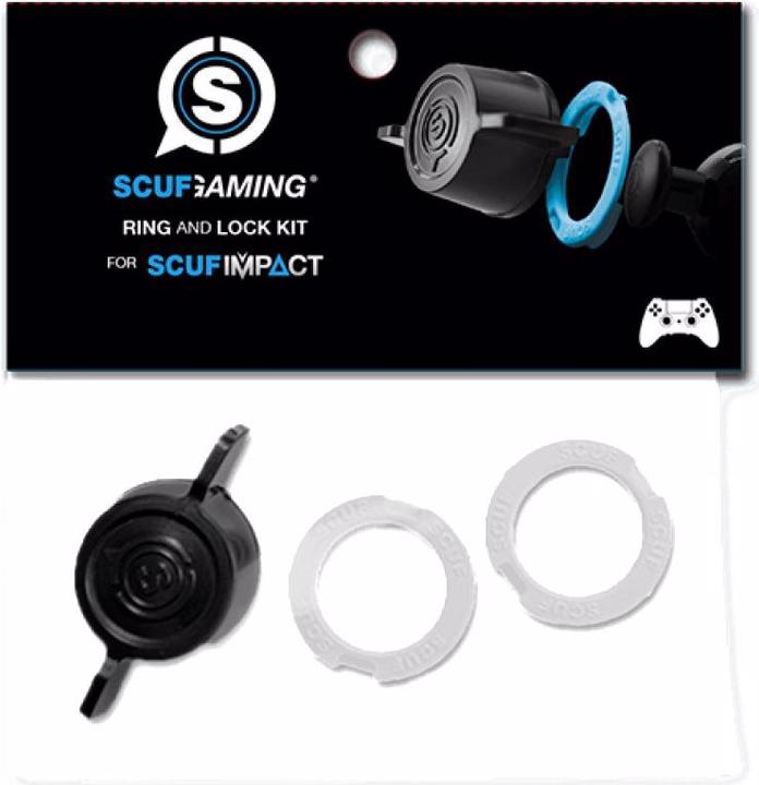 Image du produit Scuf Thumbstick Ring & Lock Kit Impact Blanc (PS4)