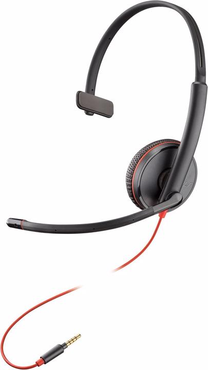 Actual product image Poly Headset Blackwire 3215 Mono Single Unit (Cable, USB-C)