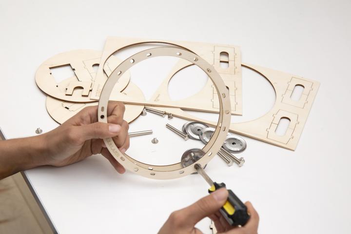 Image du produit Kikkerland Kit de bricolage TAMBURIN