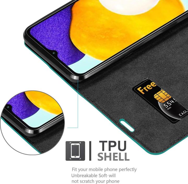 Actual product image Cadorabo Book Invis. Magnet sleeve (Samsung Galaxy A13 5G)