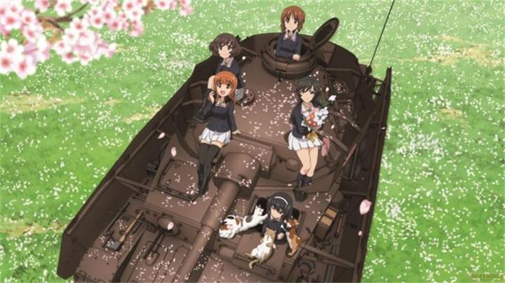 Actual product image Girls and Tanks: The Finale - Part 1 - Lim.Ed. (Collector's Slipcase) (Blu-ray) (Blu-ray, Japanese, German)