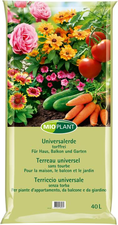 Produktbild Mioplant Universalerde (40 l, Erde ohne Torf)
