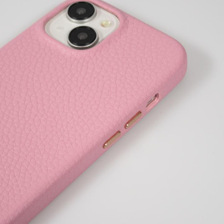 Actual product image PhoneLook Cover Fully grained luxury calfskin with metal buttons and MagSafe (Apple iPhone 14)