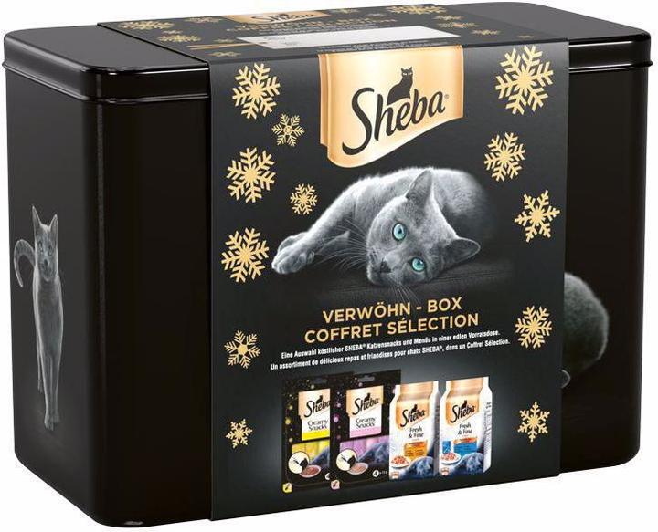 Produktbild Sheba Verwöhn-Box inkl. gratis Vorratsdose (Senior, Adult, 0.70 Stk.)