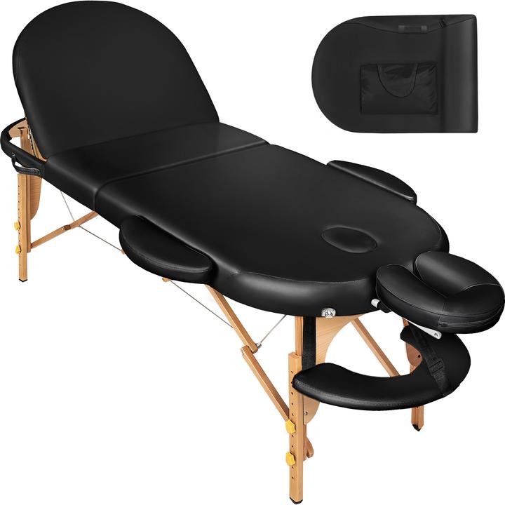 tectake Massageliege oval