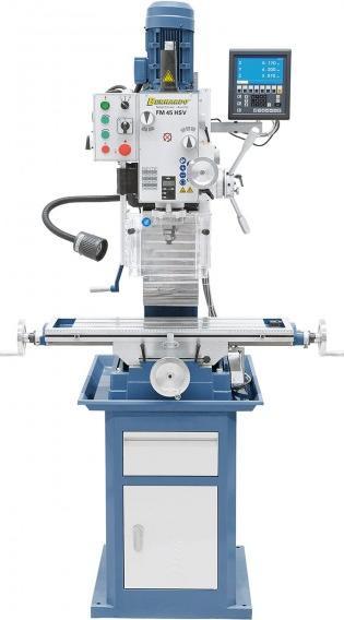 Actual product image Bernardo Cantina Bernardo - Bohr- und Fräsmaschine FM 45 HSV inkl. 3-Achs-Digitalanzeige montiert